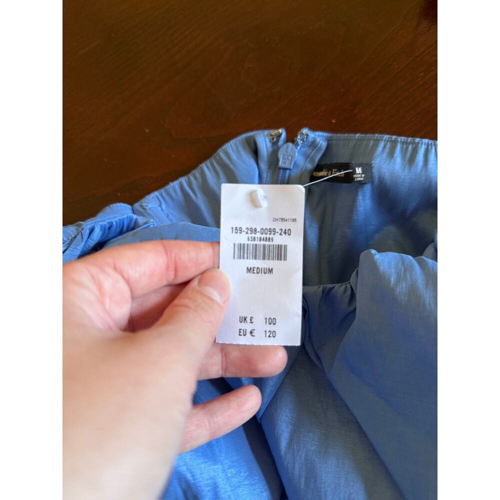 Abercrombie & Fitch Taffeta Off the Shoulder Dress - Picture 5 of 8